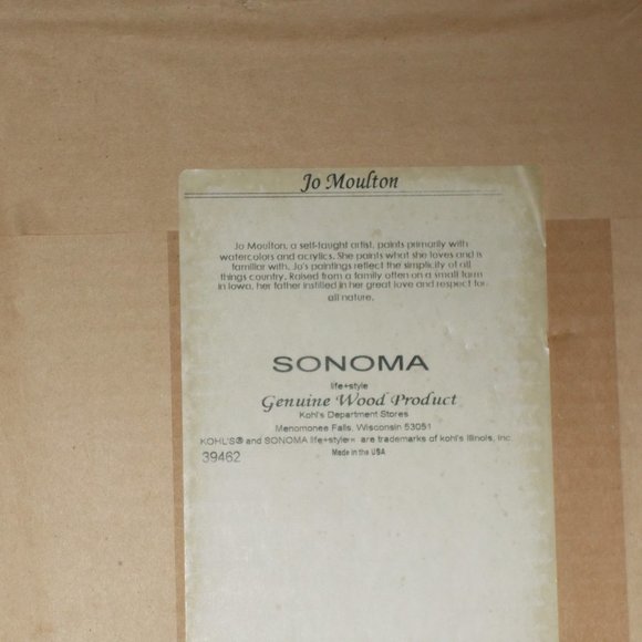 Reach For The Stars print signed & framed approximately 11 1/4"x11 1/4" - Picture 4 of 4